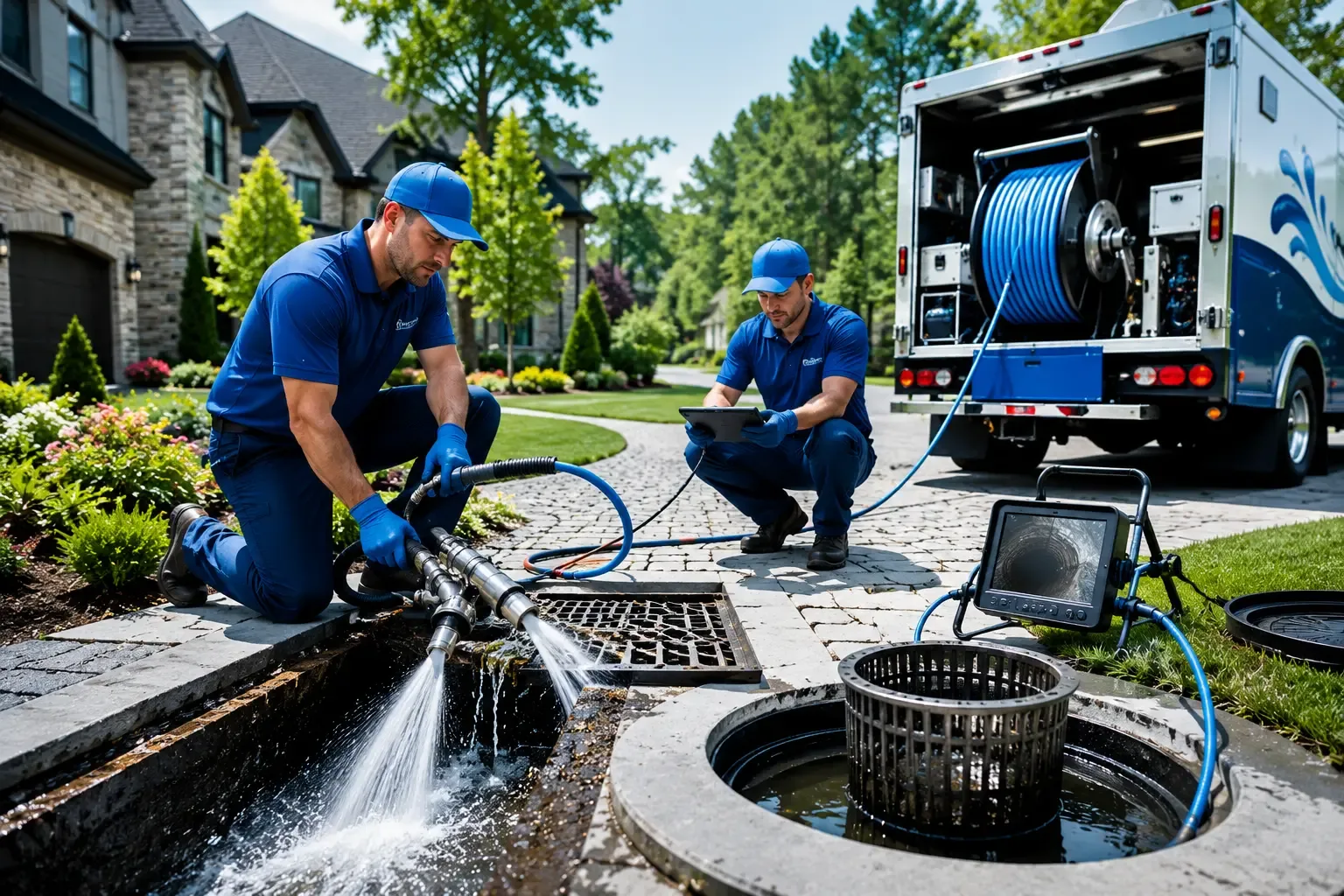 Local outdoor drain cleaning professionals in Clayton, WI