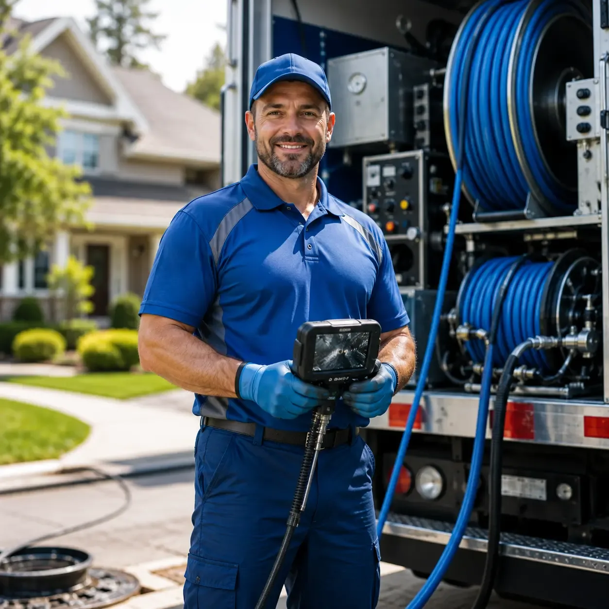 Local outdoor drain cleaning specialists in Clayton, WI